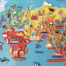 Магнитная Карта мира MiDeer