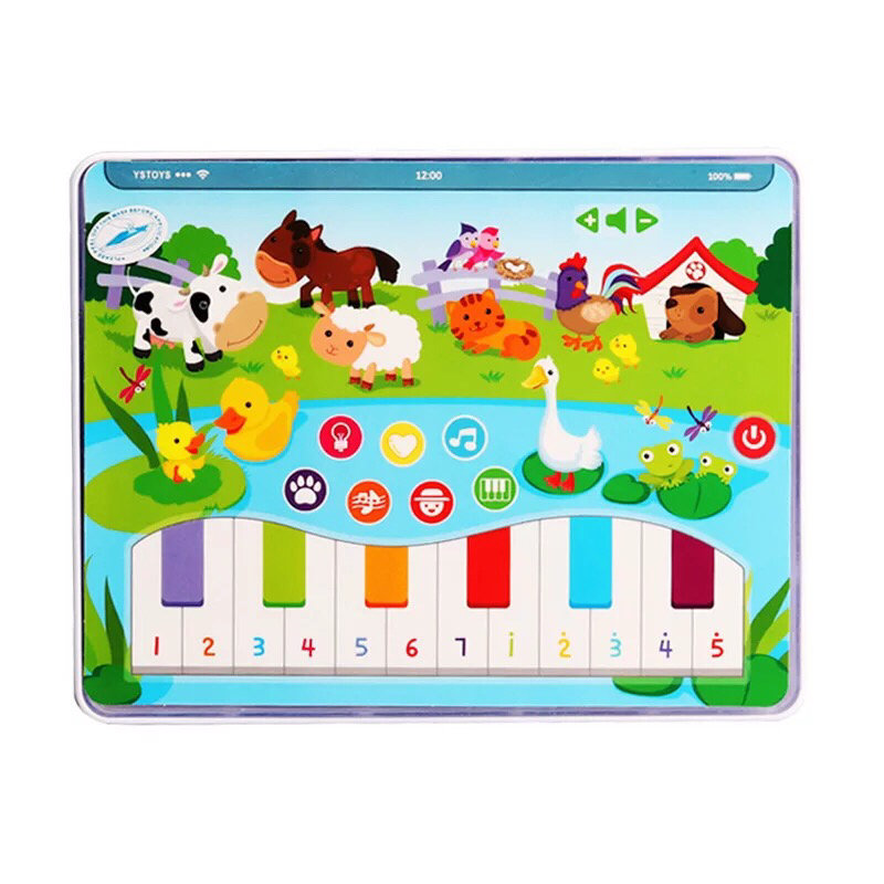 Интерактивный планшет-пианино На ферме