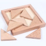 Танграм из треугольников с карточками-основами (17 карточек)